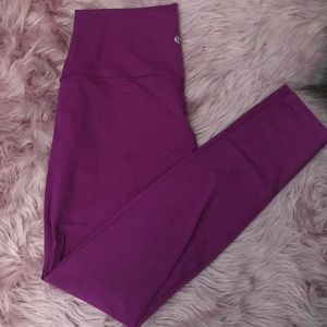 Lululemon Wunder Under High Rise Sz 12
